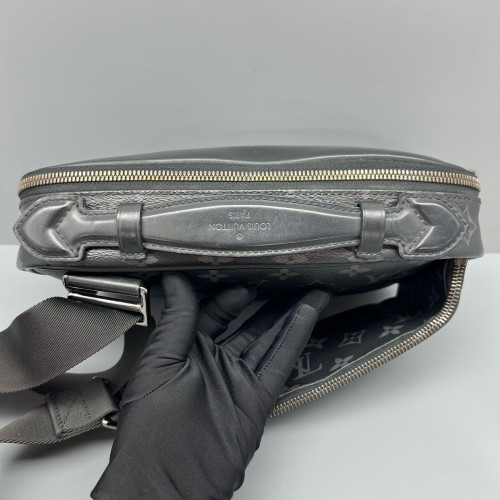 Louis Vuitton Sling Monogram Eclipse Black Grey