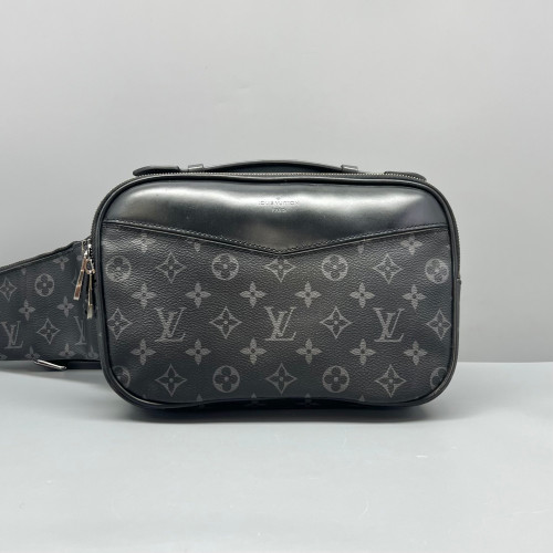 Louis Vuitton Sling Monogram Eclipse Black Grey
