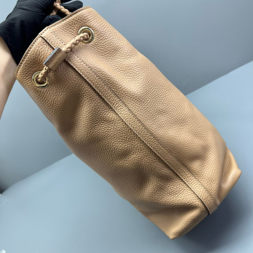 Gucci Tote Bag Grained Calfskin Natural Tan Gucci Tote Bag Grained Calfskin Natural Tan