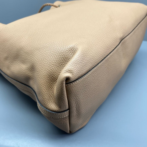 Gucci Tote Bag Grained Calfskin Natural Tan Gucci Tote Bag Grained Calfskin Natural Tan