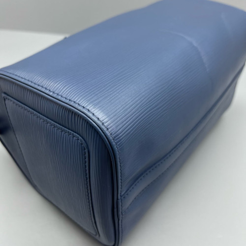 Louis Vuitton Speedy 30 Epi Blue