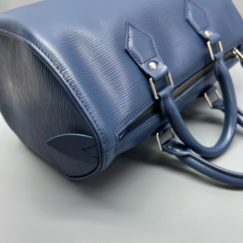 Louis Vuitton Speedy 30 Epi Blue