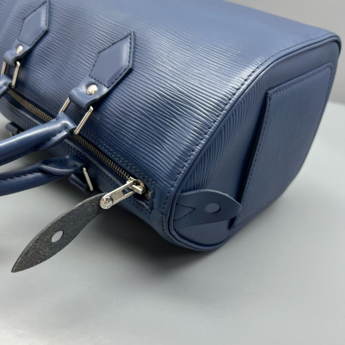 Louis Vuitton Speedy 30 Epi Blue