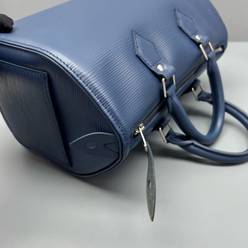 Louis Vuitton Speedy 30 Epi Blue