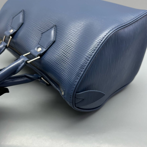 Louis Vuitton Speedy 30 Epi Blue