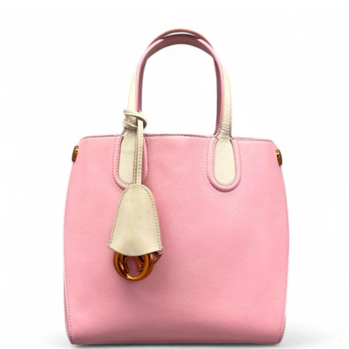 Dior Handbag Calfskin Pink Dior Handbag Calfskin Pink