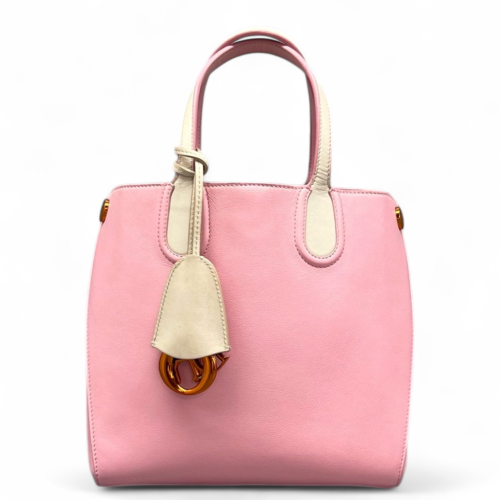 Dior Handbag Calfskin Pink Dior Handbag Calfskin Pink