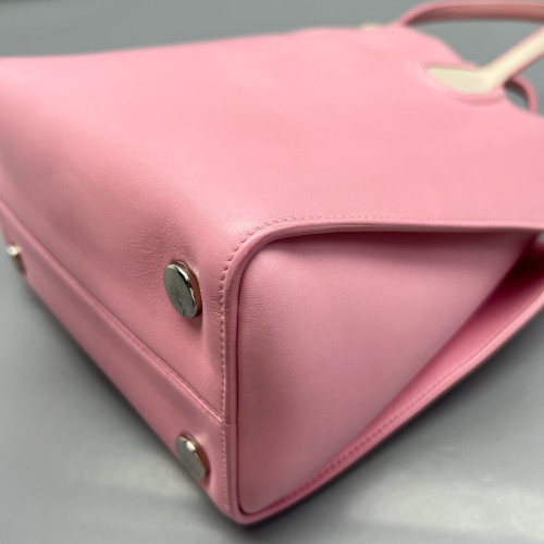 Dior Handbag Calfskin Pink Dior Handbag Calfskin Pink