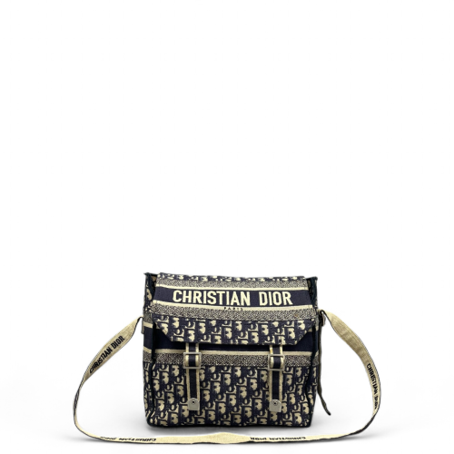 Dior Medium Diorcamp Messenger Oblique Blue Dior Medium Diorcamp Messenger Oblique Blue