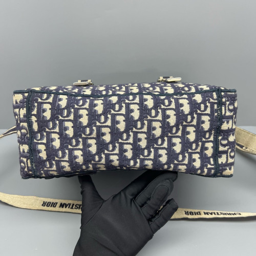 Dior Medium Diorcamp Messenger Oblique Blue Dior Medium Diorcamp Messenger Oblique Blue