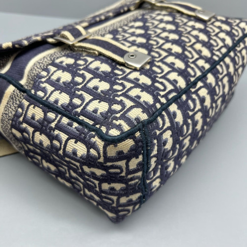 Dior Medium Diorcamp Messenger Oblique Blue Dior Medium Diorcamp Messenger Oblique Blue