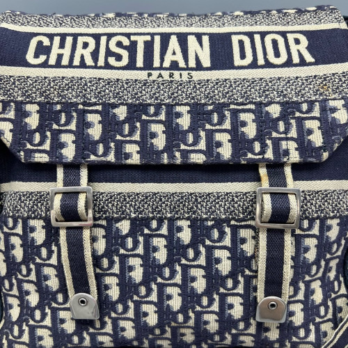Dior Medium Diorcamp Messenger Oblique Blue Dior Medium Diorcamp Messenger Oblique Blue