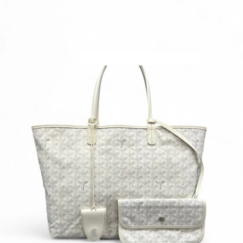 Goyard Anjou PM Goyardine White Goyard Anjou PM Goyardine White