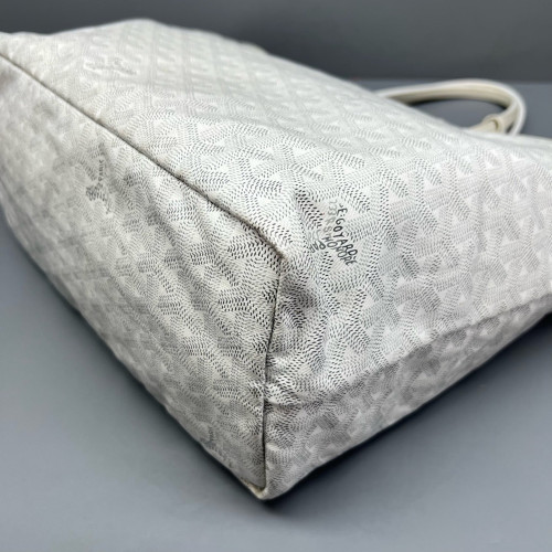 Goyard Anjou PM Goyardine White Goyard Anjou PM Goyardine White