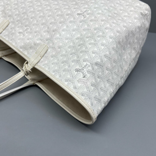 Goyard Anjou PM Goyardine White Goyard Anjou PM Goyardine White