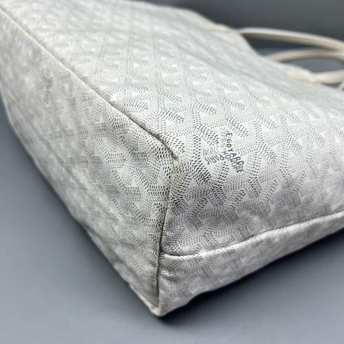 Goyard Anjou PM Goyardine White Goyard Anjou PM Goyardine White