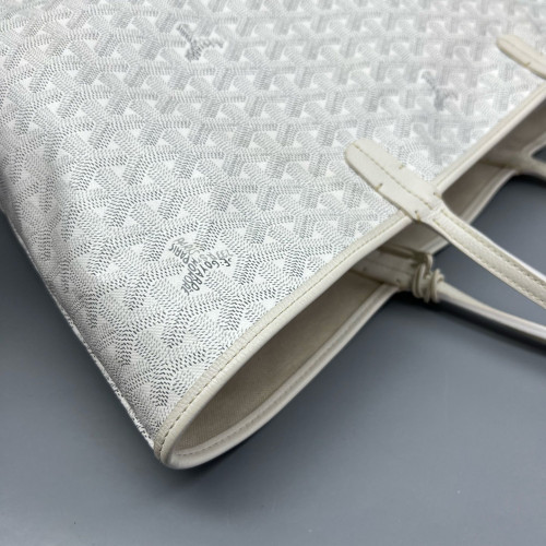 Goyard Anjou PM Goyardine White Goyard Anjou PM Goyardine White