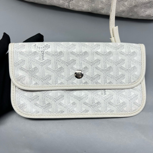 Goyard Anjou PM Goyardine White Goyard Anjou PM Goyardine White