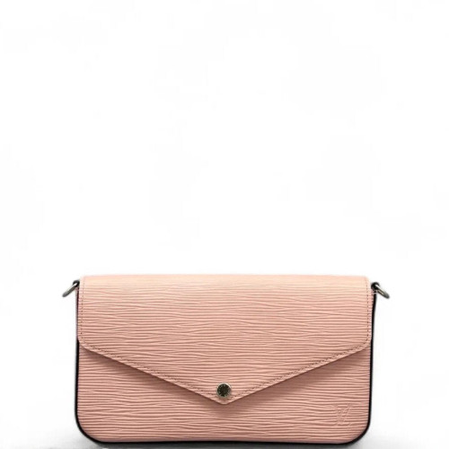 Louis Vuitton Pochette Felicie Chain Wallet Epi Pink