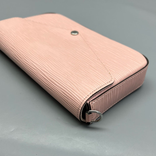 Louis Vuitton Pochette Felicie Chain Wallet Epi Pink