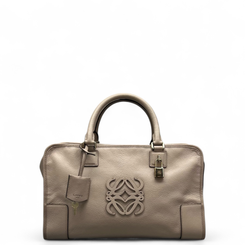 Loewe Amazona 36 Calfskin Grey