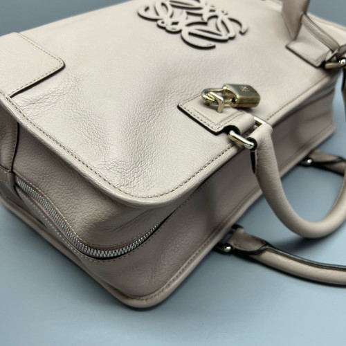 Loewe Amazona 36 Calfskin Grey