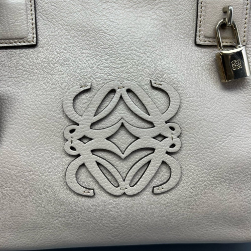 Loewe Amazona 36 Calfskin Grey