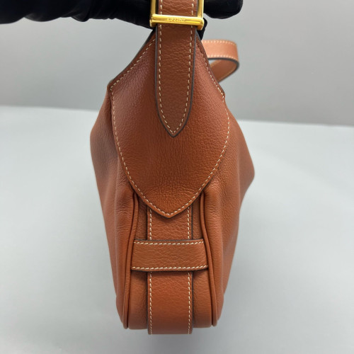 Celine Hobo Calfskin Tan