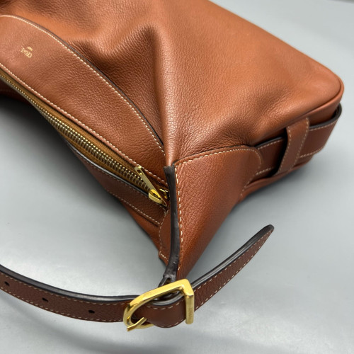 Celine Hobo Calfskin Tan