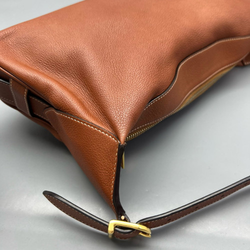 Celine Hobo Calfskin Tan