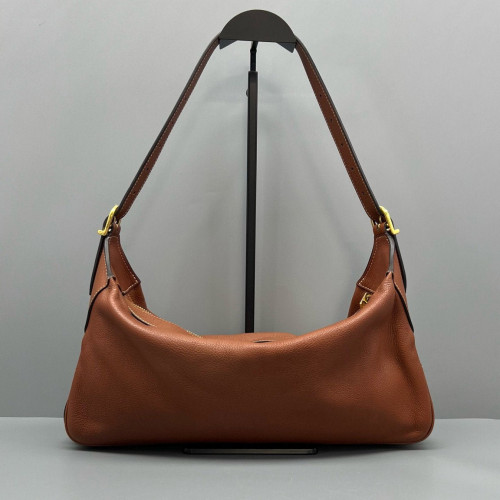 Celine Hobo Calfskin Tan