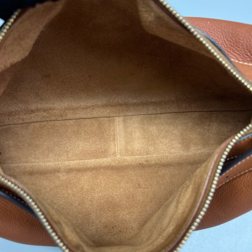 Celine Hobo Calfskin Tan