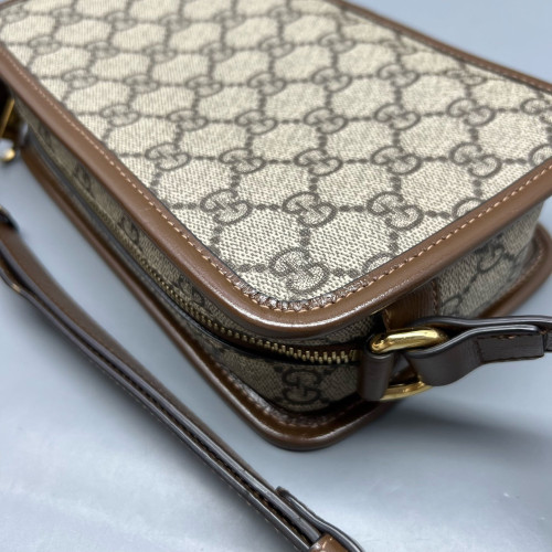 Gucci Camera Case GG Monogram Brown