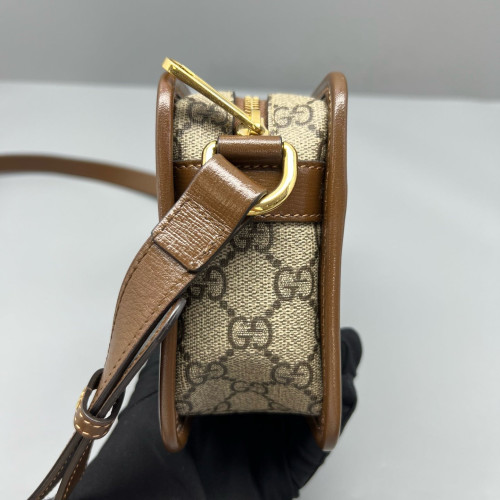 Gucci Camera Case GG Monogram Brown