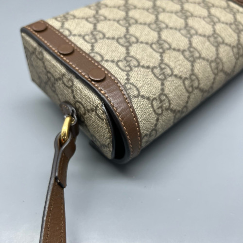 Gucci Phone Holder GG Monogram Brown