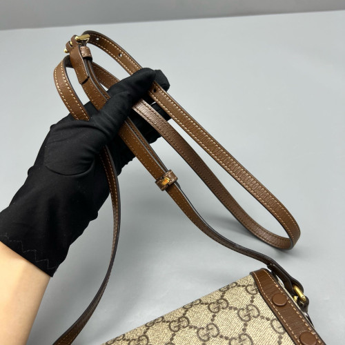 Gucci Phone Holder GG Monogram Brown