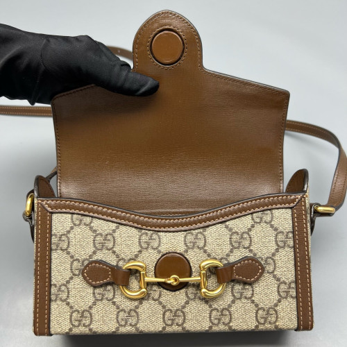 Gucci Phone Holder GG Monogram Brown