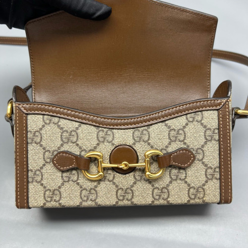 Gucci Phone Holder GG Monogram Brown