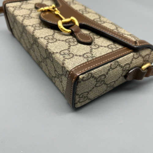 Gucci Phone Holder GG Monogram Brown