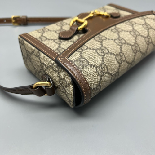 Gucci Phone Holder GG Monogram Brown