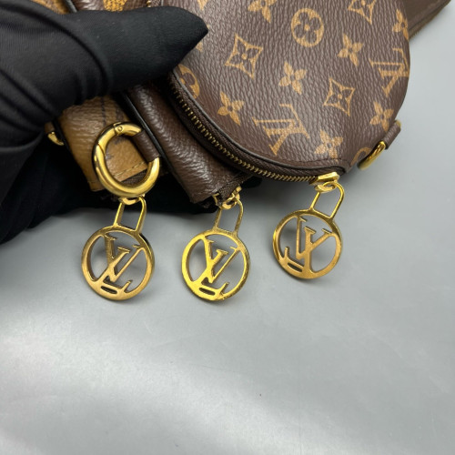 Louis Vuitton Trio Puch Reverse Monogram Brown