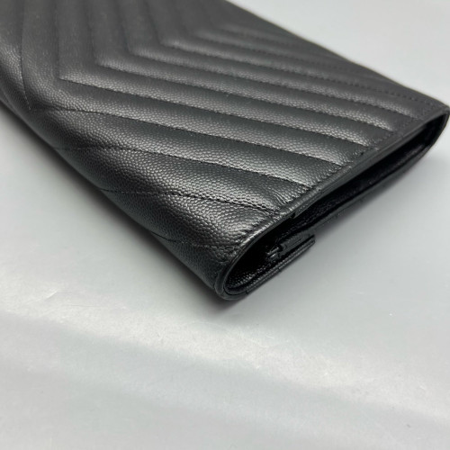 Yves Saint Laurent Envelope Wallet On Chain Shiny Caviar Calfskin Black Yves Saint Laurent Envelope Wallet On Chain Shiny Caviar Calfskin Black