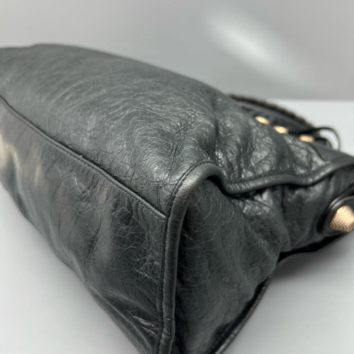 Balenciaga Medium City Arena Lambskin Black