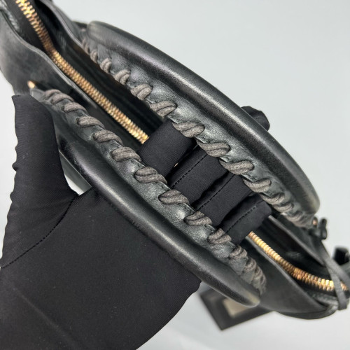 Balenciaga Medium City Arena Lambskin Black