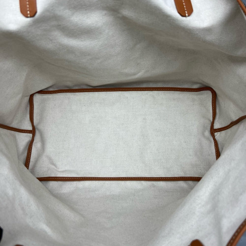 Goyard Saint Louis GM Goyardine Black Brown White