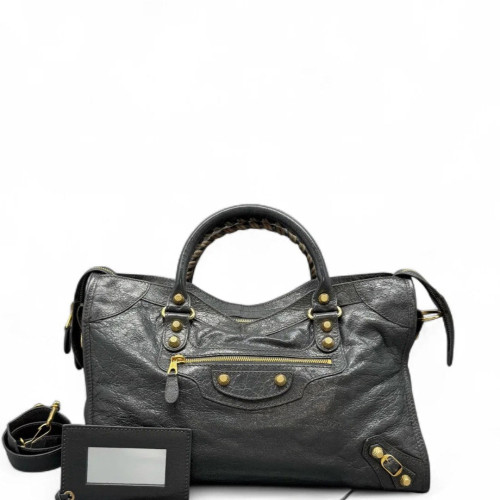 Balenciaga Medium City Arena Lambskin Grey Balenciaga Medium City Arena Lambskin Grey