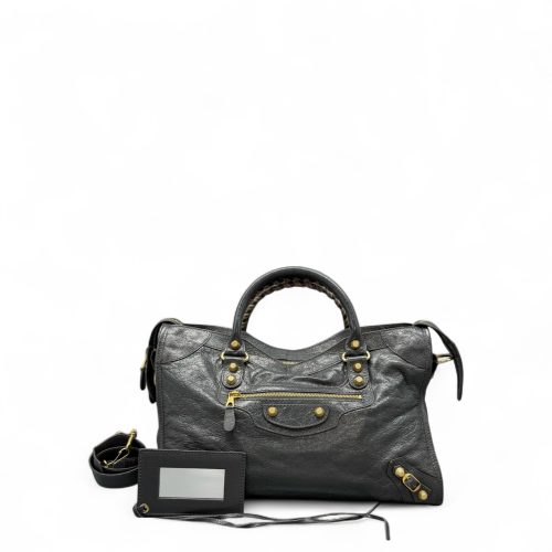 Balenciaga Medium City Arena Lambskin Grey Balenciaga Medium City Arena Lambskin Grey