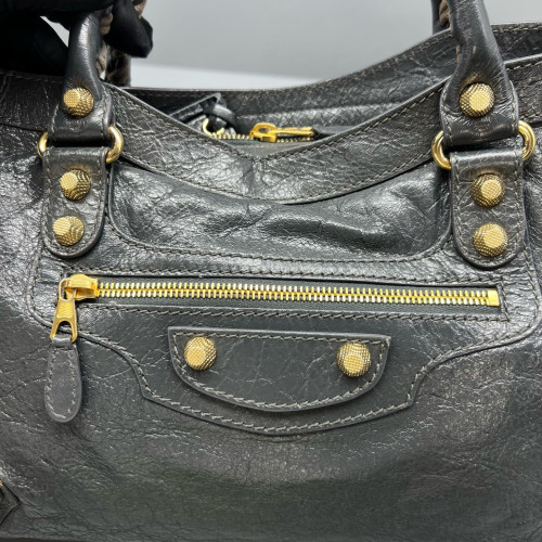 Balenciaga Medium City Arena Lambskin Grey Balenciaga Medium City Arena Lambskin Grey