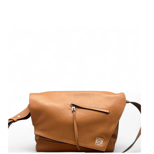 Loewe Messenger Calfskin Tan