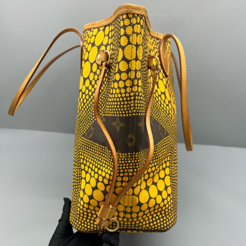 Louis Vuitton Neverfull MM Monogram Yellow Brown